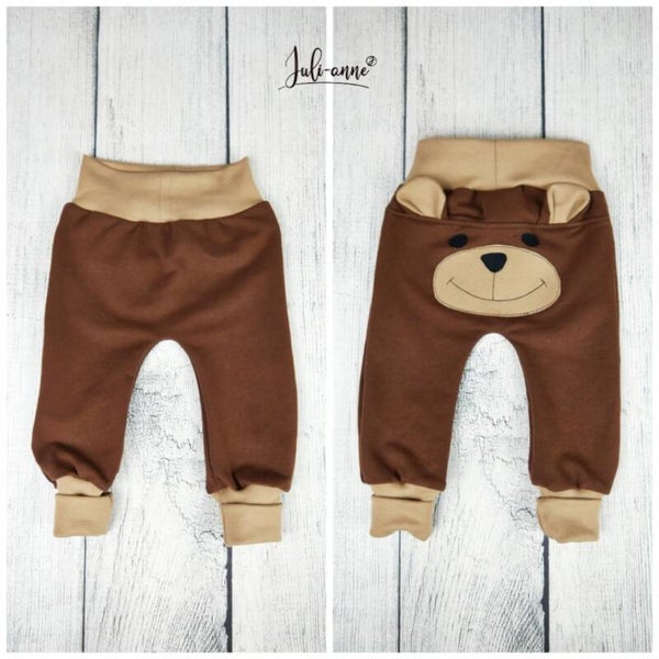 Bärchenhose Braun - Hellbraun
