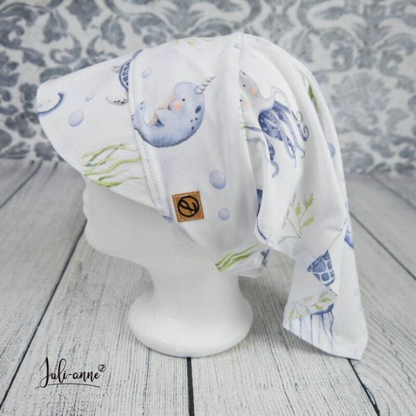 Kopftuch Finja Unterwasserwelt