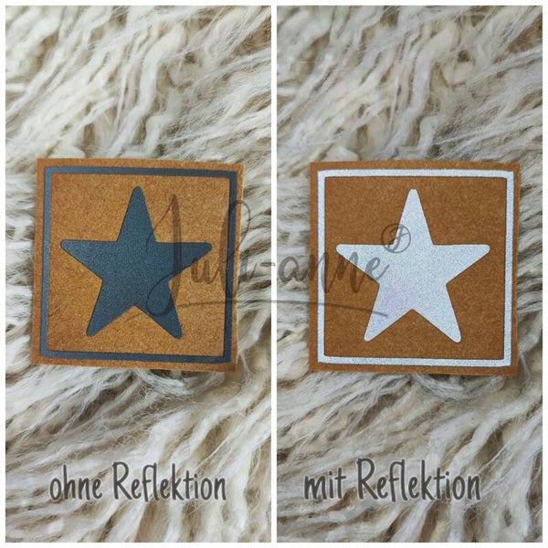 Reflektor Label - Stern