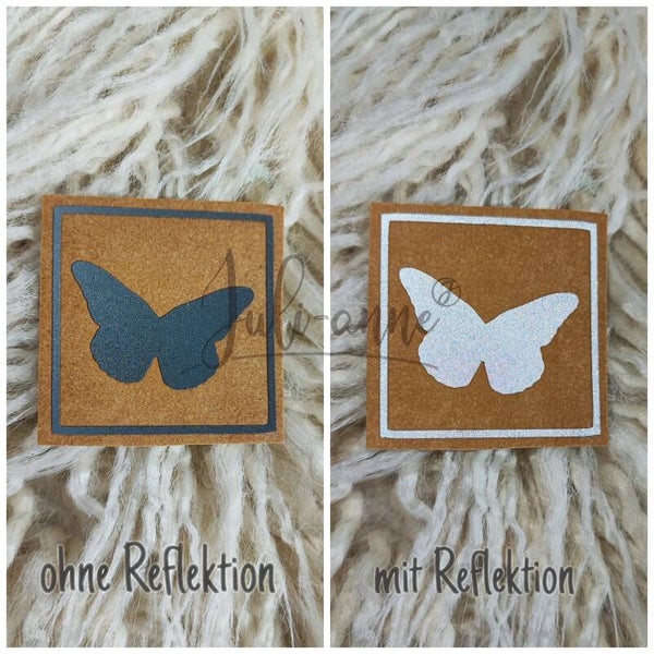 Reflektor Label - Schmetterling