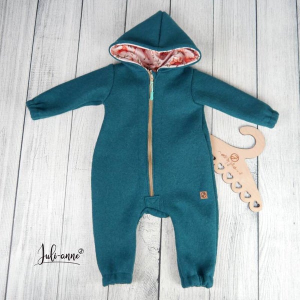 Walk Overall Petrol Jungs + Mädchen