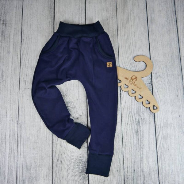 Baggypants Bio Softsweat Dunkelblau