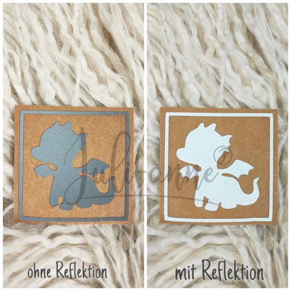 Reflektor Label - Drache (Kind)
