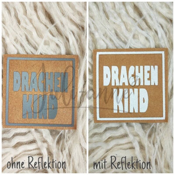 Reflektor Label - Drachenkind