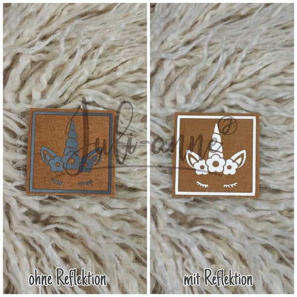 Reflektor Label - Einhorn