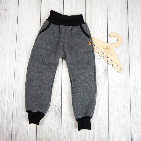 98/104 Walk-Hose BIO SOFTWALK  Schiefer Grau