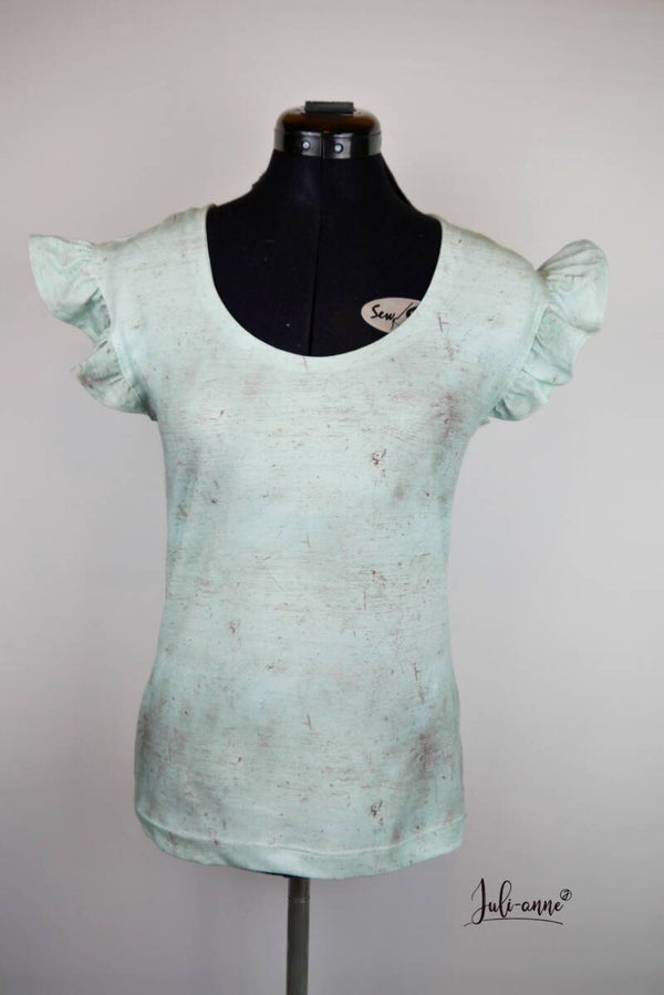 Damen Shirt Patricia Used Wood rauchmint
