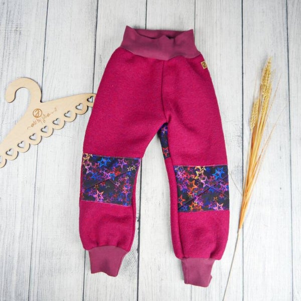 Walk-Hose Himbeer Pink  mit Softshell Verstärkung