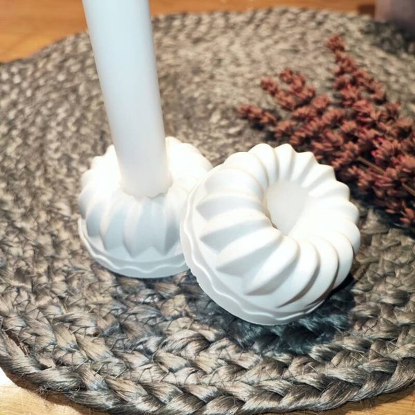 Keraflott - Gießfigur - Kerzenhalter Kugelhupf