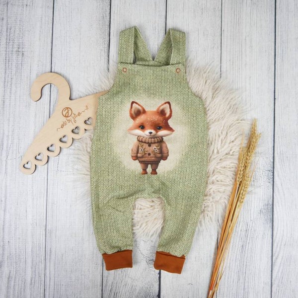 Latzhose Winterkinder #Fuchs Strampler