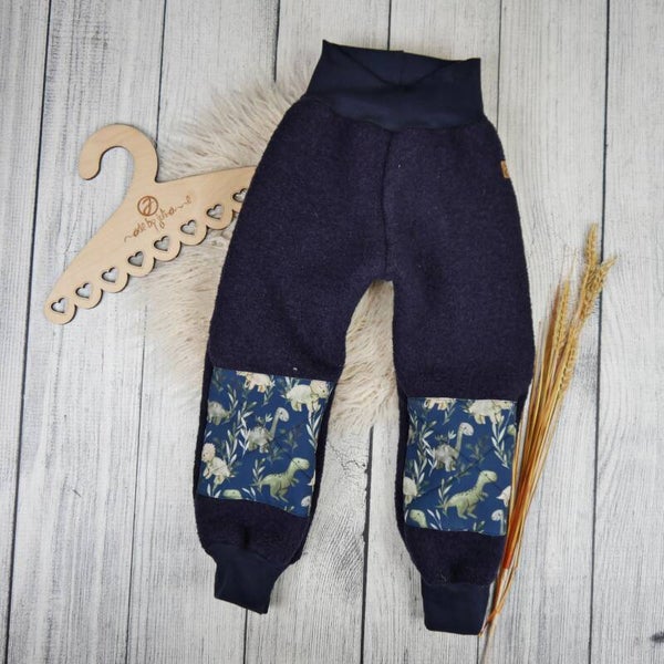 Walk-Hose mit Softshell-Verstärkung BIO SOFTWALK NAVY