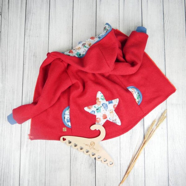 Walk Jacke Jungs Rot