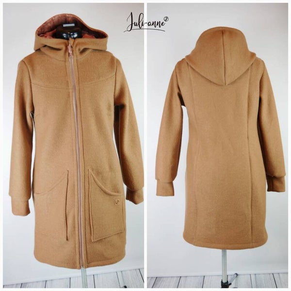 AYA Jacke/Mantel BIO Merino Walk Camel