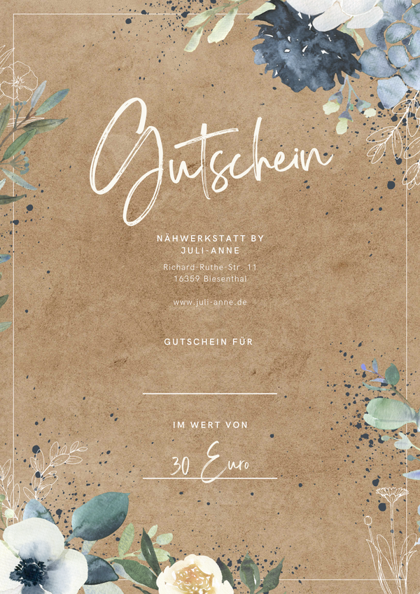 Gutschein 5 - 150€