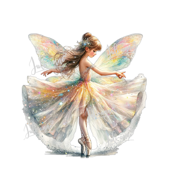 Bügelbild FAIRY BALLERINA 4