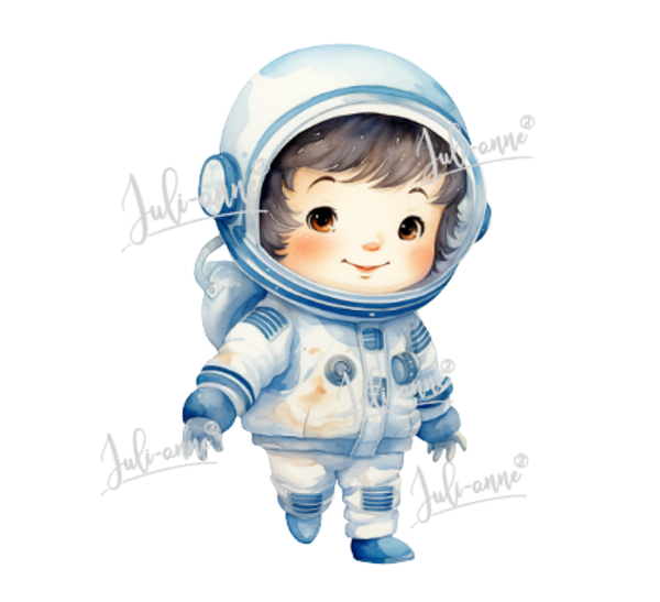 Bügelbild ASTRO KIDS 4