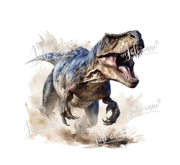 Bügelbild DINOS - T-Rex 3