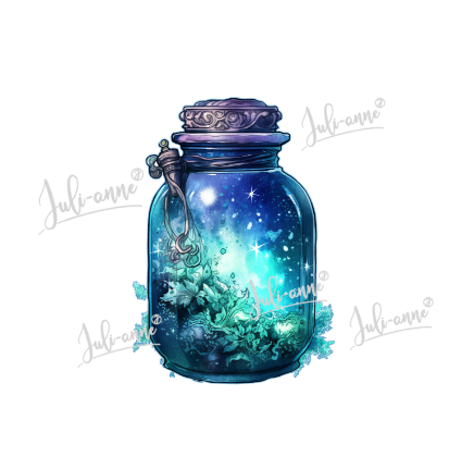Bügelbild ADK Magical Jar