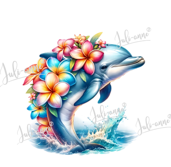 Bügelbild BOHO DELFIN - 3