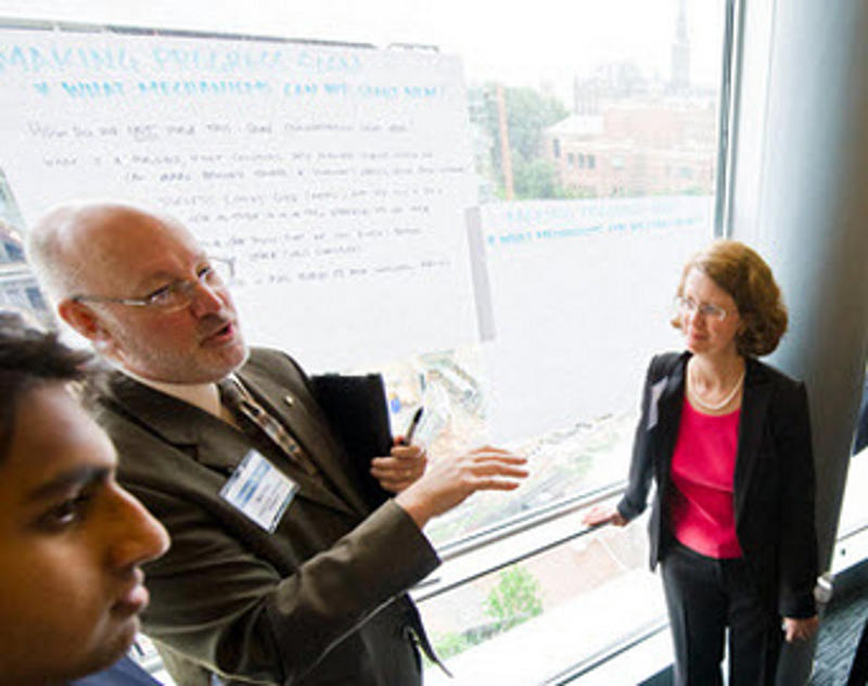 Leading a team at Intangibles Confrence
