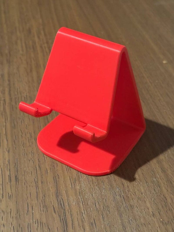Simple Desk Mobile Phone Holder