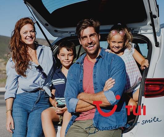 TUI banner autovakanties