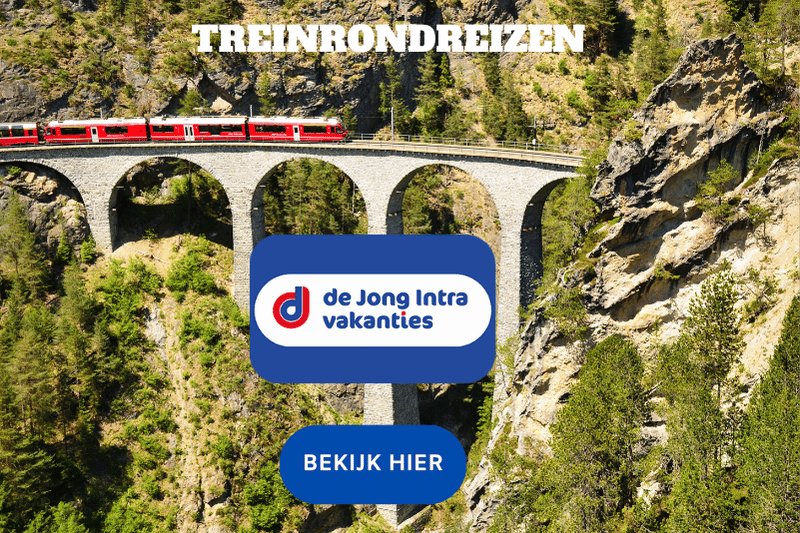 De Jong Intra Vakanties treinrondreizen 