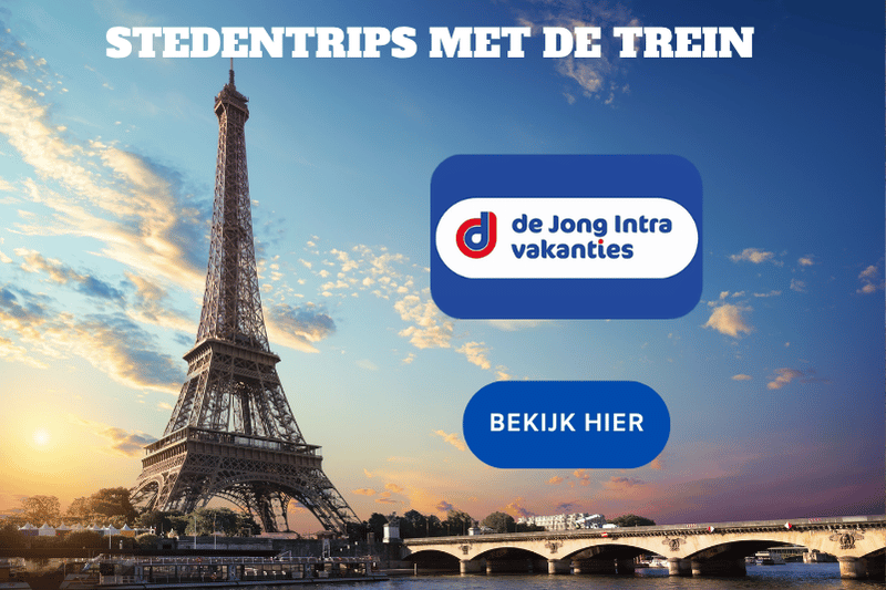 Stedentrips met de trein De Jong Intra