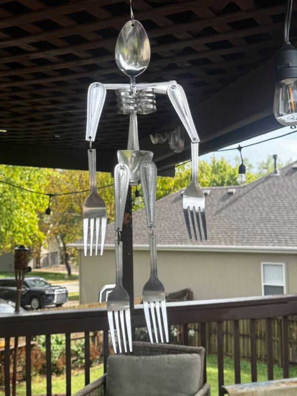 DIY Silverware Skeleton Kit