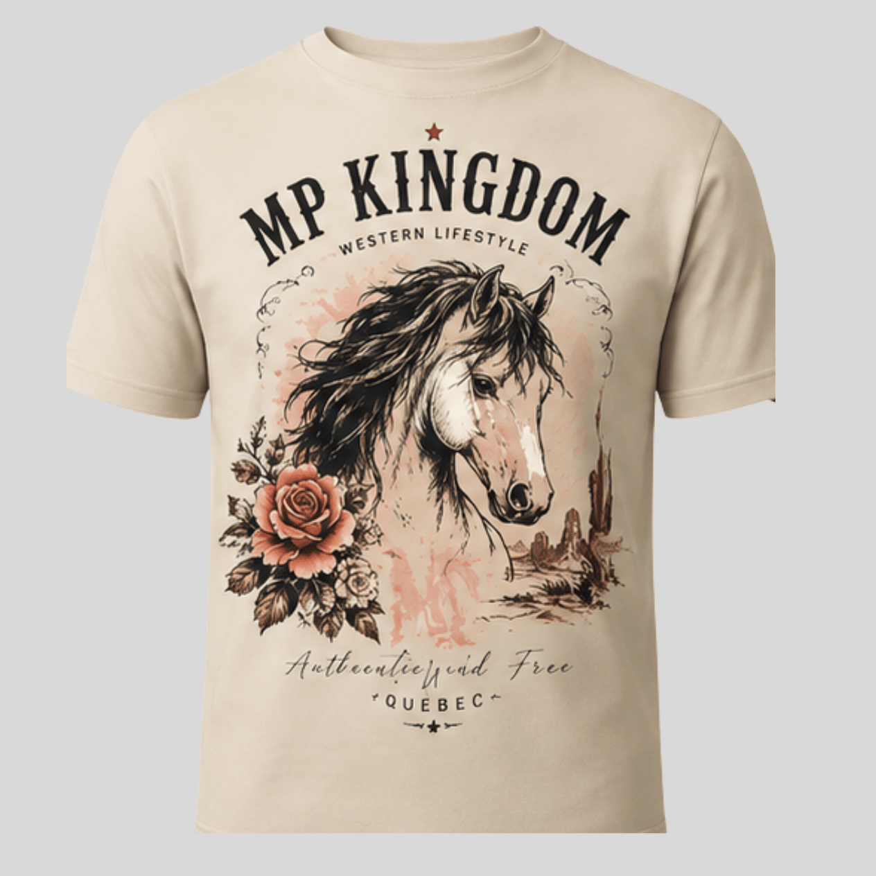 MP Kingdom T-Shirt – Western Moderne Essential