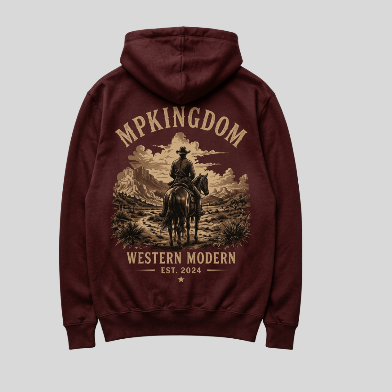 MP Kingdom hoodie Homme – Western Moderne