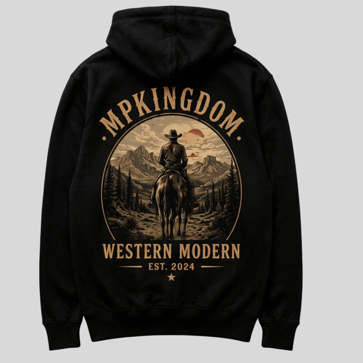 MP Kingdom hoodie Homme – Western Moderne