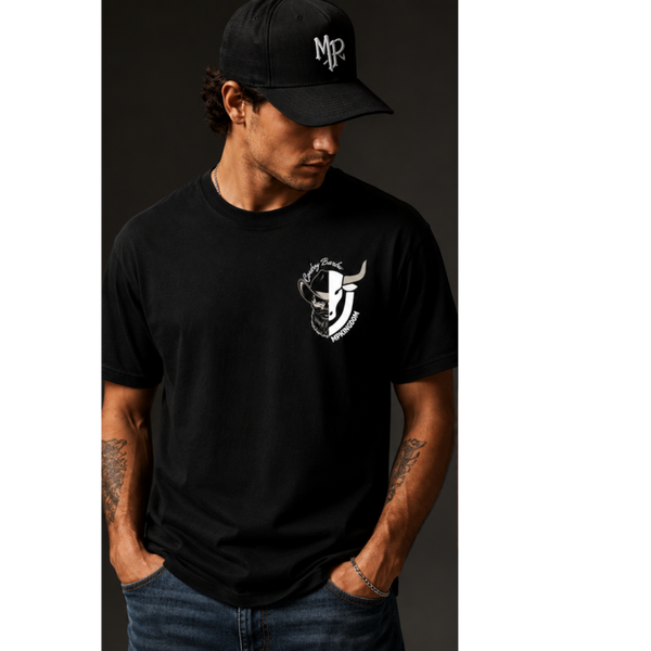 MP Kingdom cowboy barbu T-Shirt Homme – Western Moderne