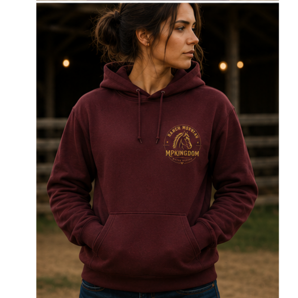 MP Kingdom Hoodie femme – Western Moderne Signature