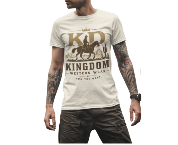 MP Kingdom T-Shirt Homme – Western Moderne