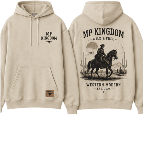 MP Kingdom Hoodie – Western Moderne Signature