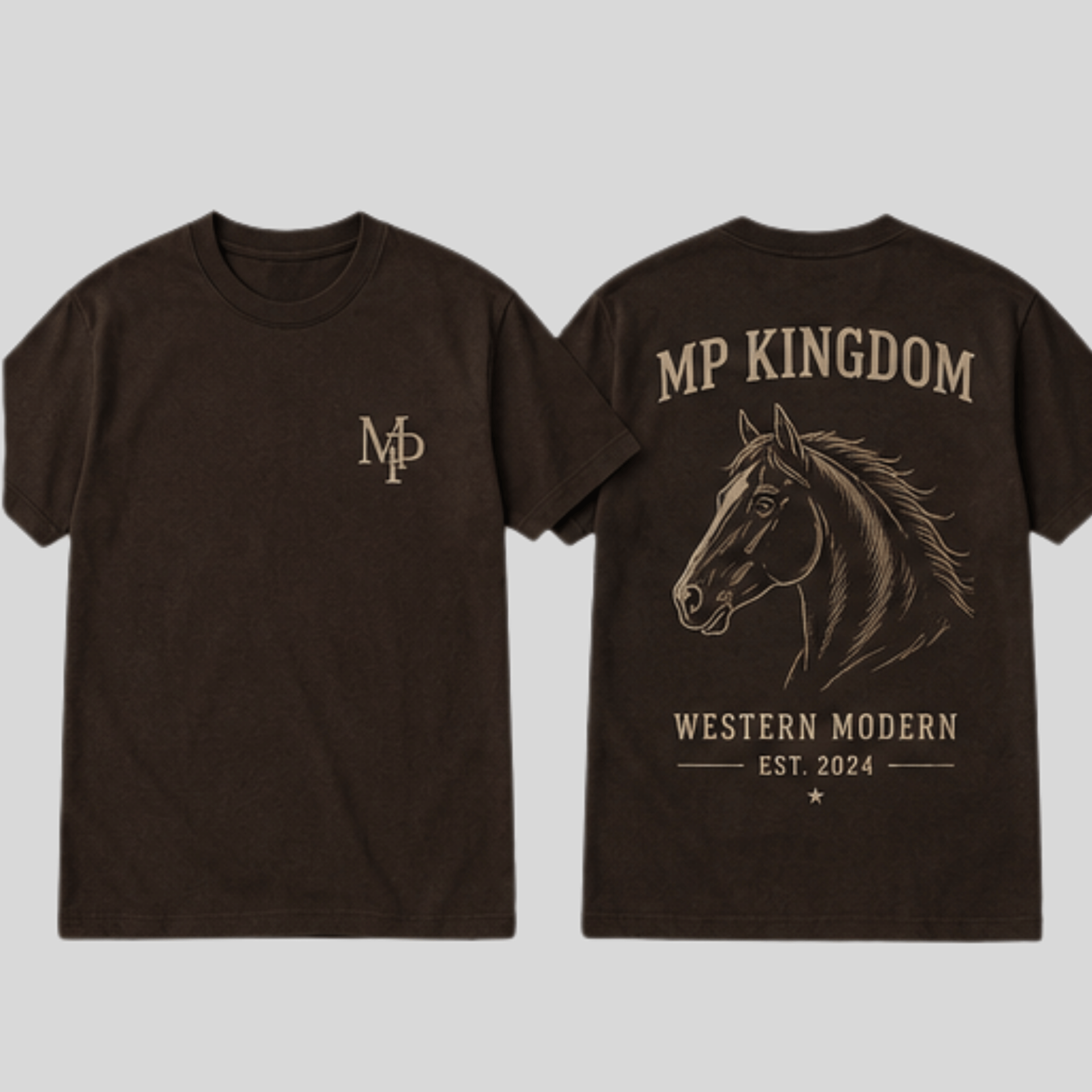 MP Kingdom T-Shirt femme – Western Moderne Essential