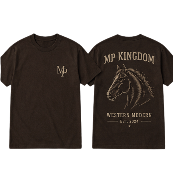 MP Kingdom T-Shirt Homme – Western Moderne