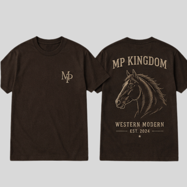MP Kingdom T-Shirt Homme – Western Moderne