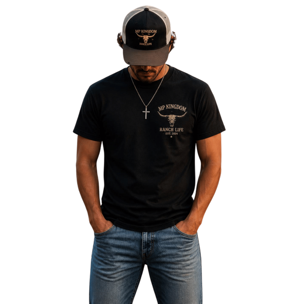 MP Kingdom T-Shirt Homme – Western Moderne