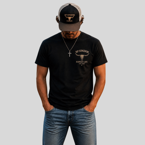 MP Kingdom T-Shirt Homme – Western Moderne