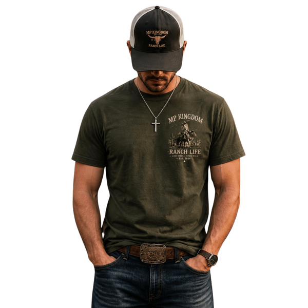 MP Kingdom T-Shirt Homme – Western Moderne
