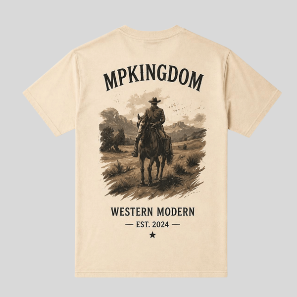 MP Kingdom T-Shirt Homme – Western Moderne