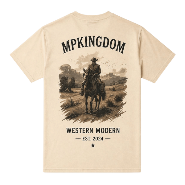 MP Kingdom T-Shirt Homme – Western Moderne