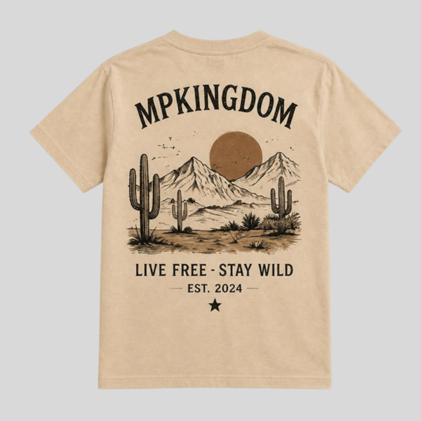 MP Kingdom T-Shirt Homme – Western Moderne