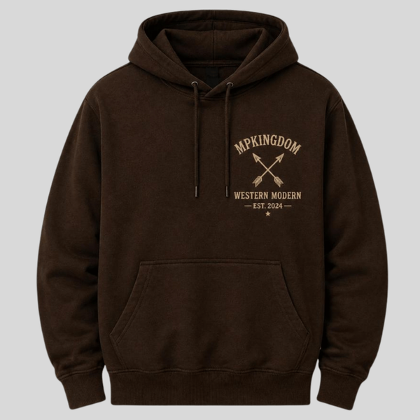 MP Kingdom Hoodie femme – Western Moderne Signature