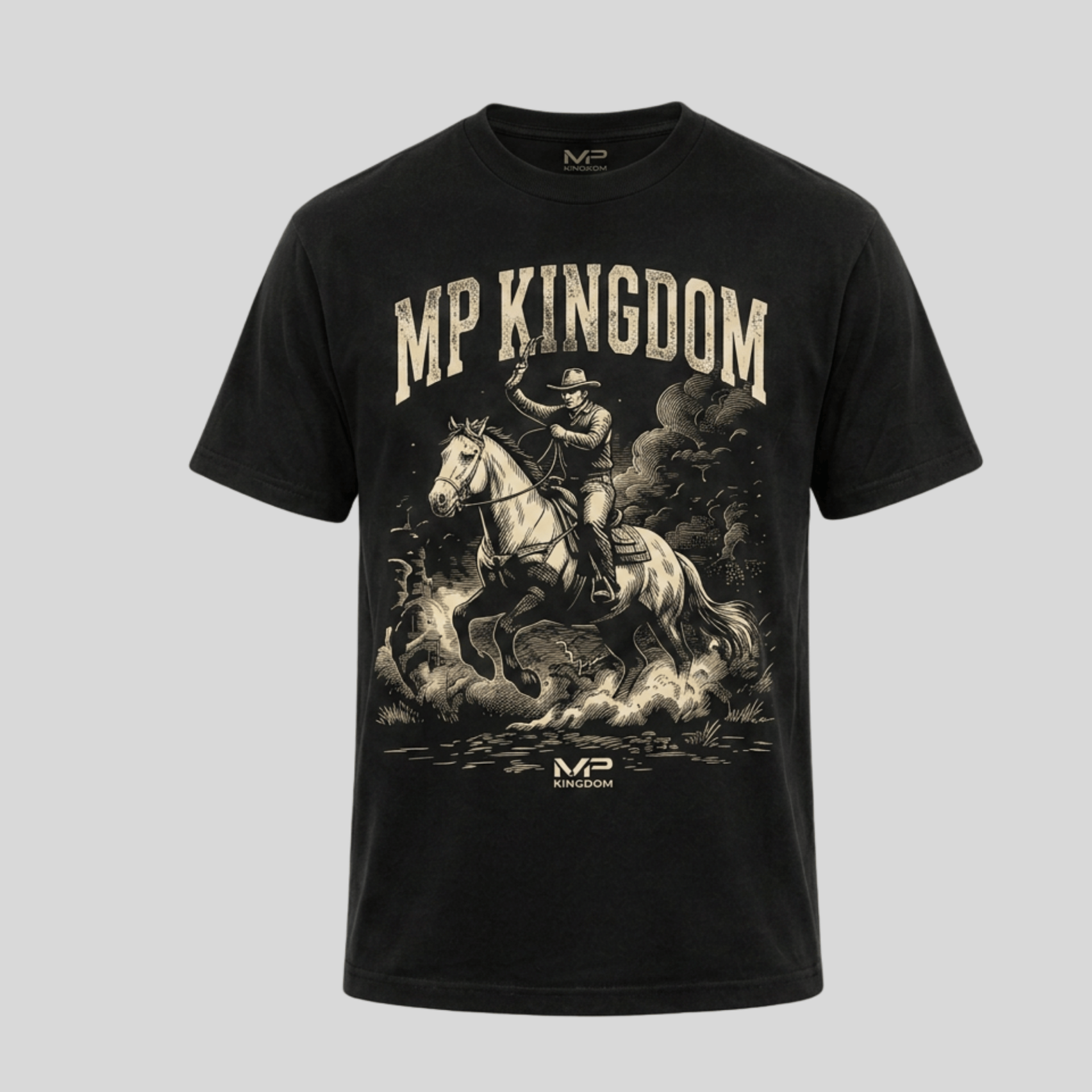 MP Kingdom T-Shirt Homme – Western Moderne