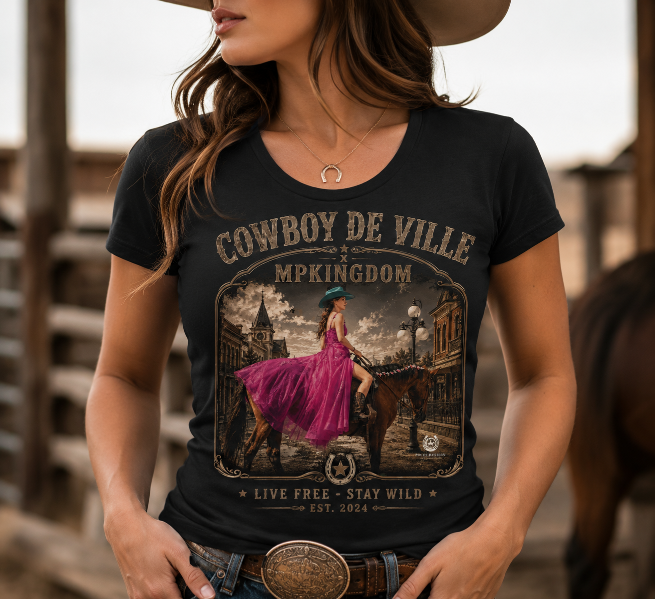 MP Kingdom x cowboy de ville femme – Western Moderne