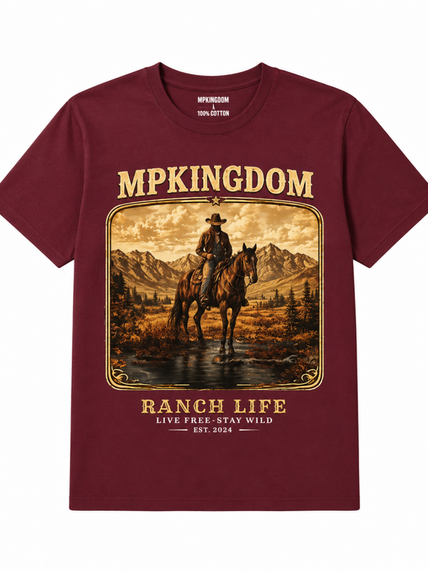 MP Kingdom  femme T-Shirt – Western Moderne Essential