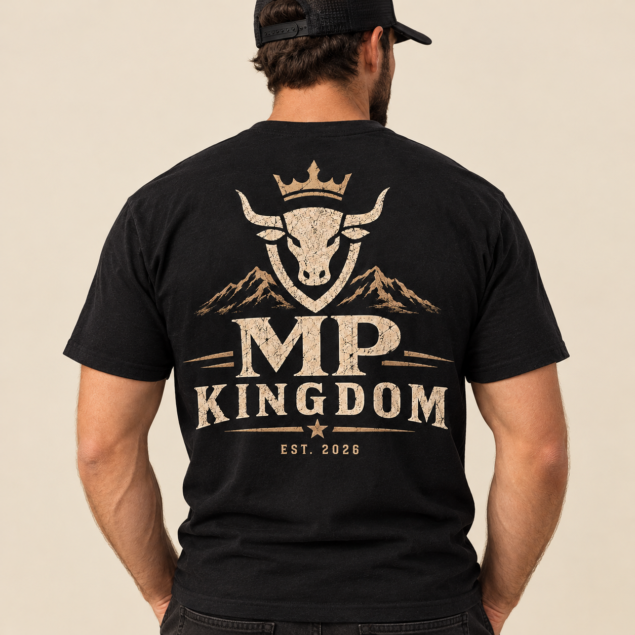 MP Kingdom T-Shirt Homme – Western Moderne